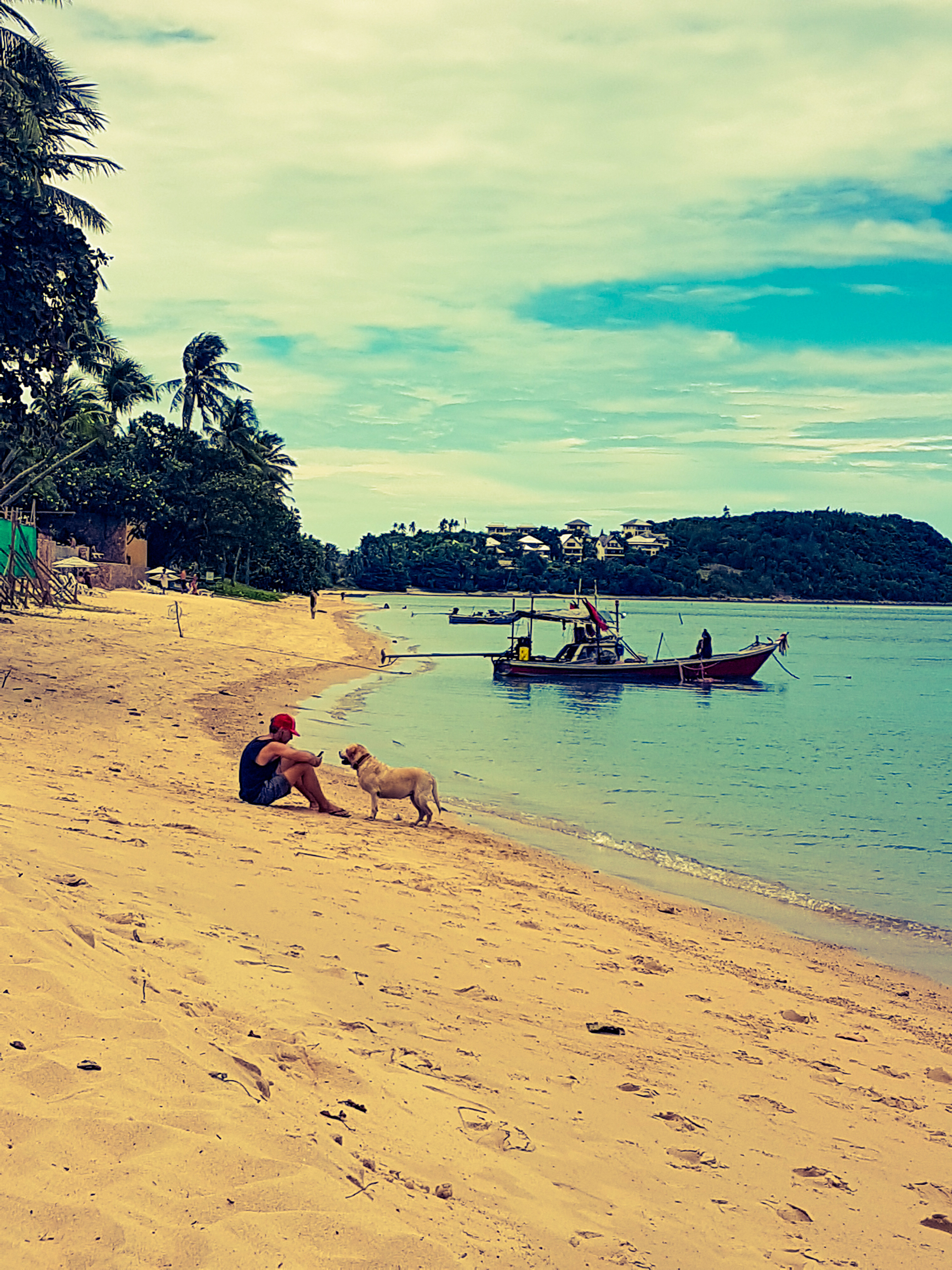 Thailandia Koh Samui spiaggia di Bophut Beach