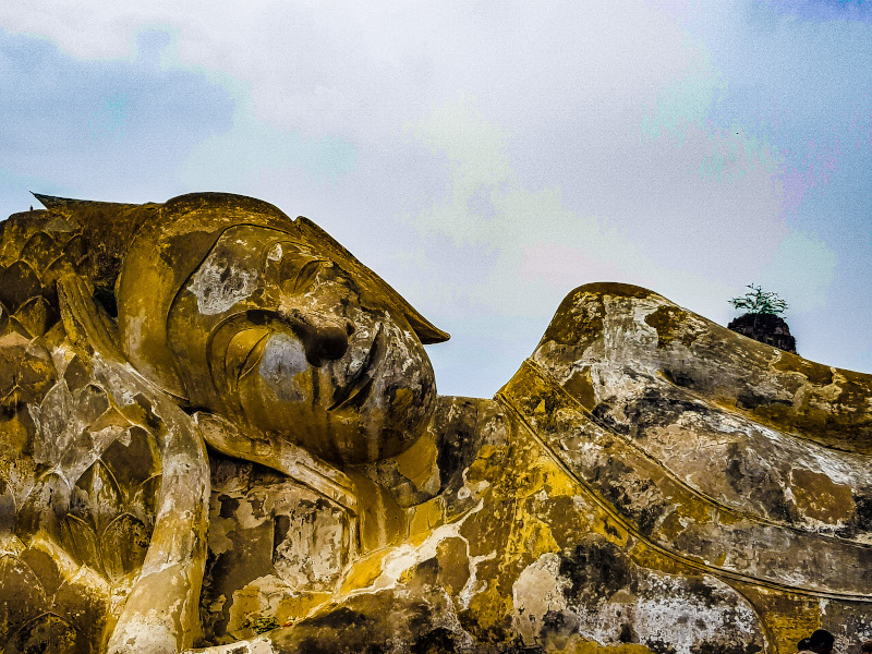 Ayutthaya Buddha sdraiato