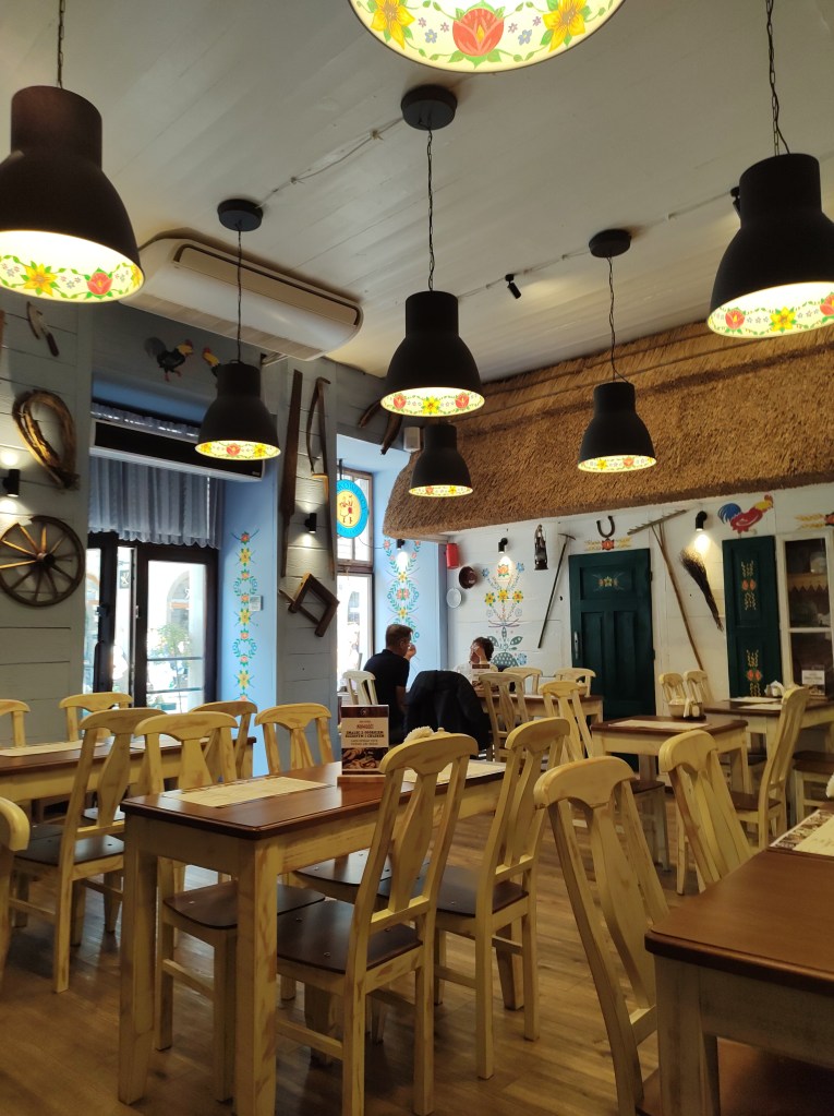 Sala interna Pierogarnia Krakowiacy  - arredamento