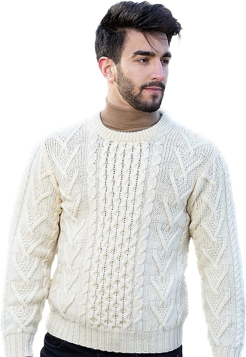 Maglione Lana Donna Maglione Lana Merinos Irlandese SAOL Punto